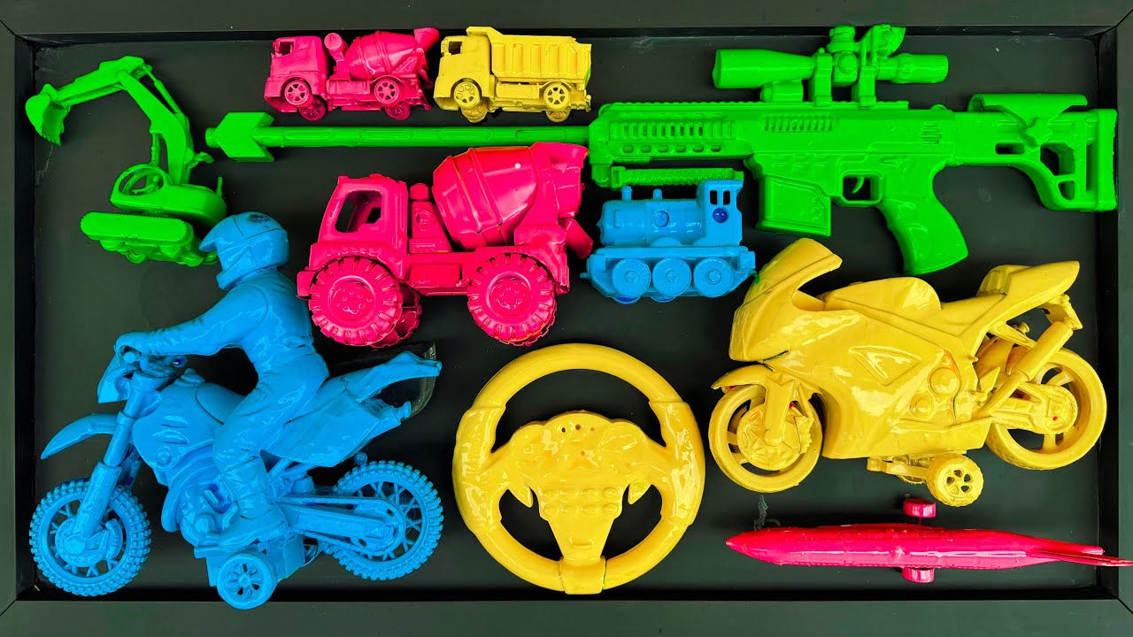 Membersihkan mobil mobilan,truk oleng,Dump truk,Excavator,loader,mobil balap,motor balap,Ambulan.