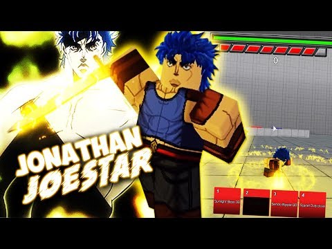 Jonathan Joestar Showcase Jojo Anime Battle Arena Youtube - roblox anime battle arena jotaro show