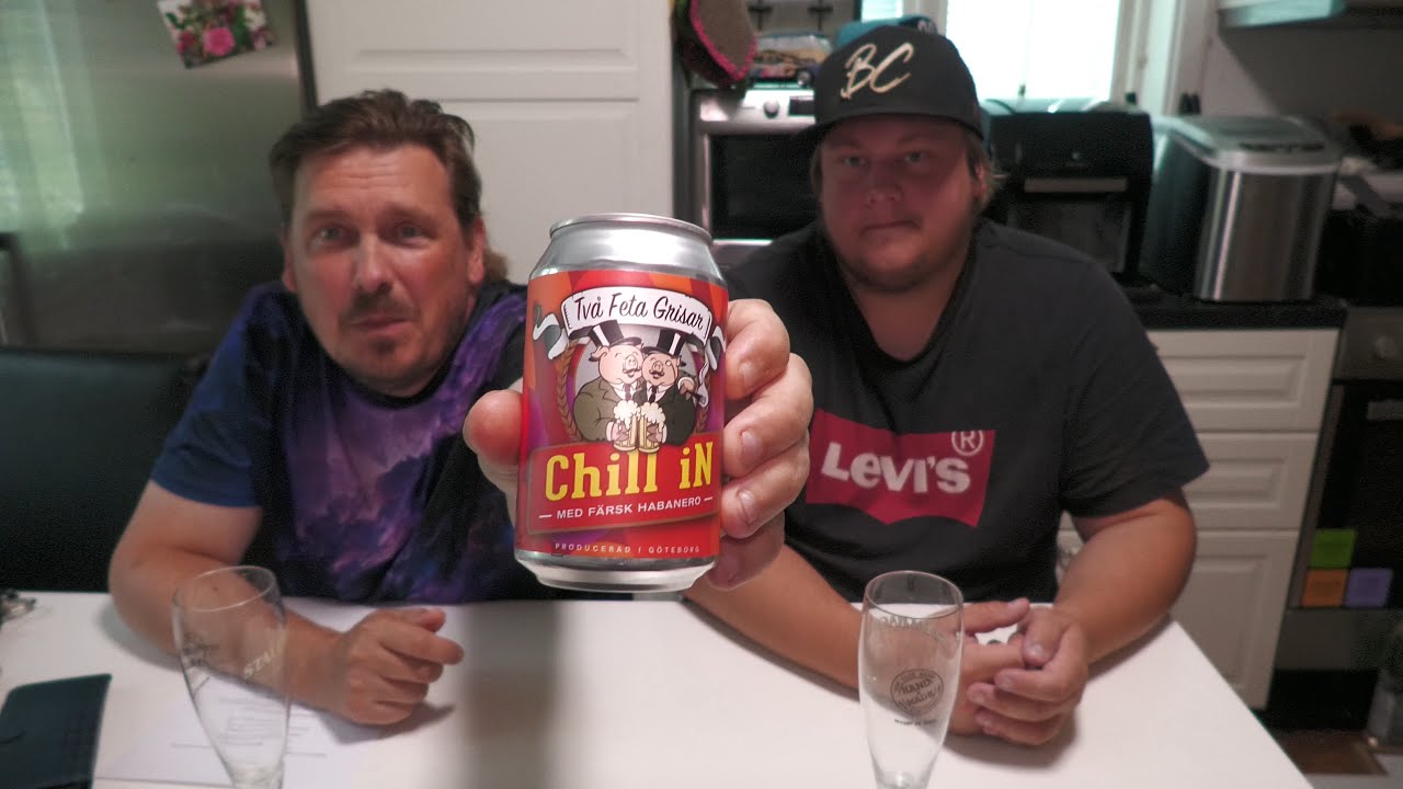 Unboxing, Review, Smakprovning,  Två Feta Grisar Chill iN 5,5% en Chili Öl från Göteborg