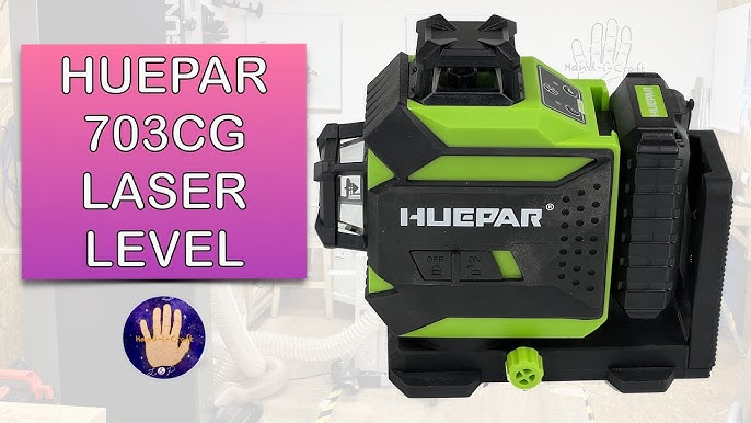 Huepar 603CG Bluetooth Kit- Self Leveling Laser Lever Kit - Huepar