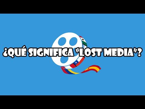 What does "Lost Media" mean?