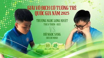 TRƯƠNG NGỌC LONG NHẬT GẶP HỒ NGỌC SANG, CỜ NHANH U12 NAM GIẢI VÔ ĐỊCH CỜ TƯỚNG TRẺ QUỐC GIA NĂM 2025