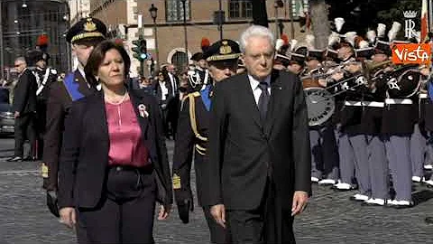 Chi è la bionda del Quirinale?