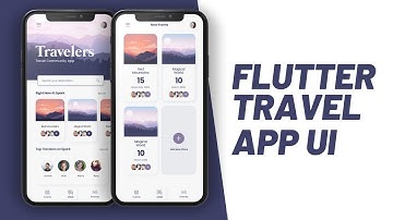 Travel App - Flutter UI - Speed Code