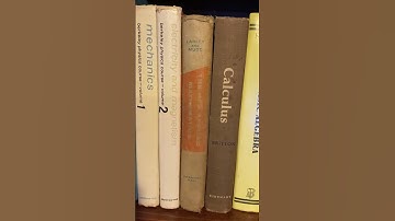 Some Math and Physics Books from my Bookshelf #math #physics