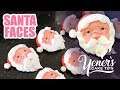 How to Make SANTA FACES for Christmas Cakes | Yeners Cake Tips with Serdar Yener from Yeners Way