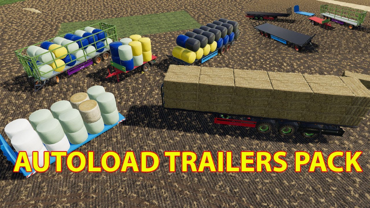 FS19 - Autoload Trailers Pack