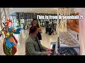 I played tapions theme on a public piano  dragonball