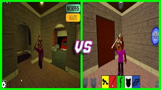 ROBLOX PIGGY WHAT IF RP NON INFECTED DOGGY VS APRP NON INFECTED DOGGY JUMPSCARE!