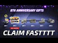Asphalt 9 Legends Unite 8th Anniversary Gifts Claim Asphalt 9 Legends Unite 8th Anniversary Gifts Claim