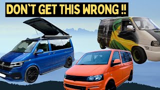 The MOST Important Decision  The Base Van for Campervan Conversion is a Crucial Choice