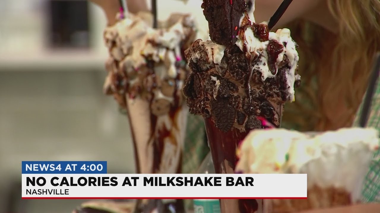 No calories at Gracie's Milkshake Bar in Nashville YouTube