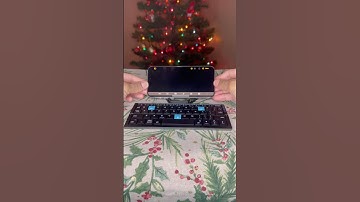 Use your phone like a desktop #mobile #keyboard #onthego