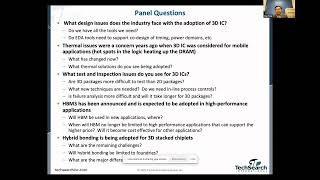 3Dic Challenges Panel, Organized And Moderated By Jan Vardaman Of Techsearch