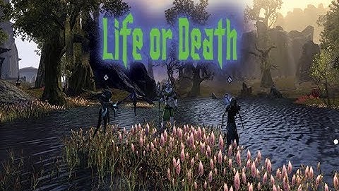 Elder Scrolls Online | Life or Death | Necro Healer gameplay #FamIsPower