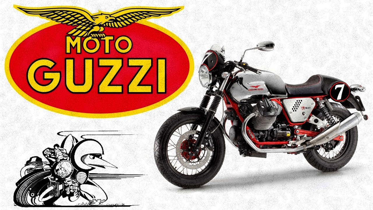 ⁣История мотоциклов Moto Guzzi