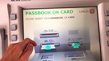 Cách nạp tiền vào thẻ DCOM từ máy ATM ở Nhật