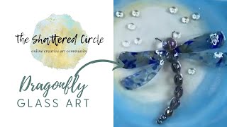 Dragonfly (Glass & Resin Art Tutorial)