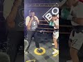 I took punches from David Benavidez 🤕