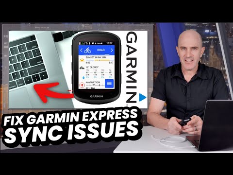 Fixing a Garmin EDGE that won't Sync with Garmin EXPRESS