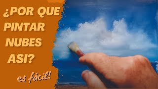 Cómo Pintar Nubes - Paso a Paso - Al Óleo o Acrílico