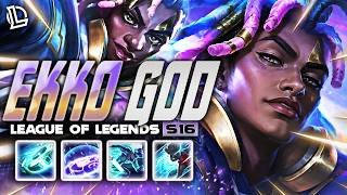 EKKO MONTAGE #30 - EKKO GOD | Ez LoL Plays
