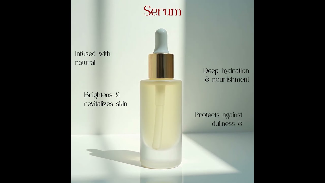 "Serum Ad Video | Skincare Commercial Made in After Effects"