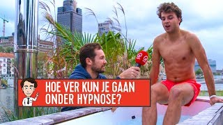ONDER HYPNOSE IN EEN IJSBAD // Joost Mag Het Weten