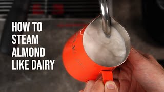 Easy tips for steaming almond milk