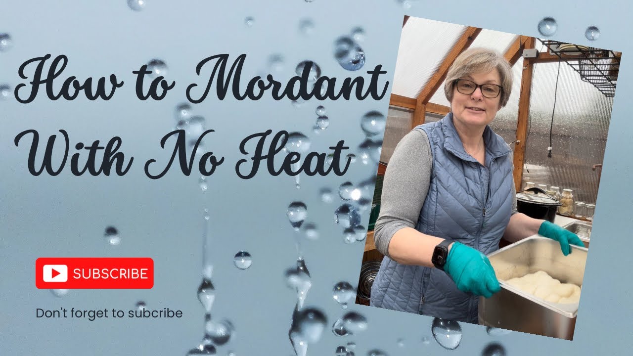 Preparing Wool For Coffee Dye Bath