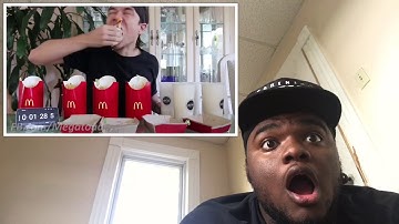 The Impossible " Big Mac CHALLENGE " DID HE REALLY DESTROY THIS CHALLENGE??? (Reaction