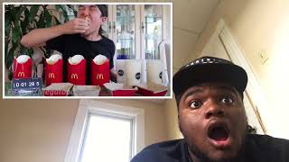 The Impossible  Big Mac CHALLENGE  DID HE REALLY DESTROY THIS CHALLENGE (Reaction