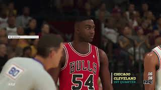 Jordan Challenge 1990 69 Points - Bulls Cleveland 1St Qtr