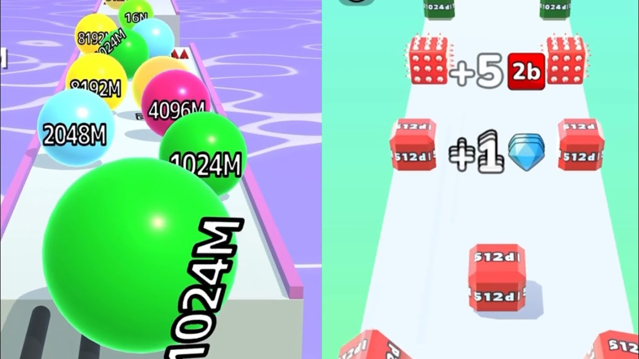 Ball Run 2048 Infinity Jelly Run 2048 Infinity ボールラン ゼリーラン