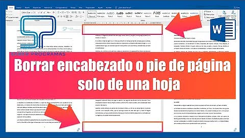 ¿Cómo elimino un encabezado colapsado en Word?