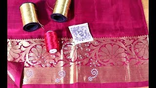 Wedding silk saree blouse - diy Wedding silk saree blouse - diy