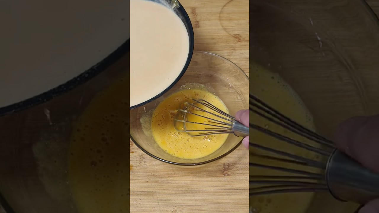 Postre de huevo y leche 😋 