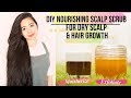 DIY Nourishing Scalp Scrub For Dry Scalp & Hair Growth- How To Have Healthy Scalp- Beautyklove