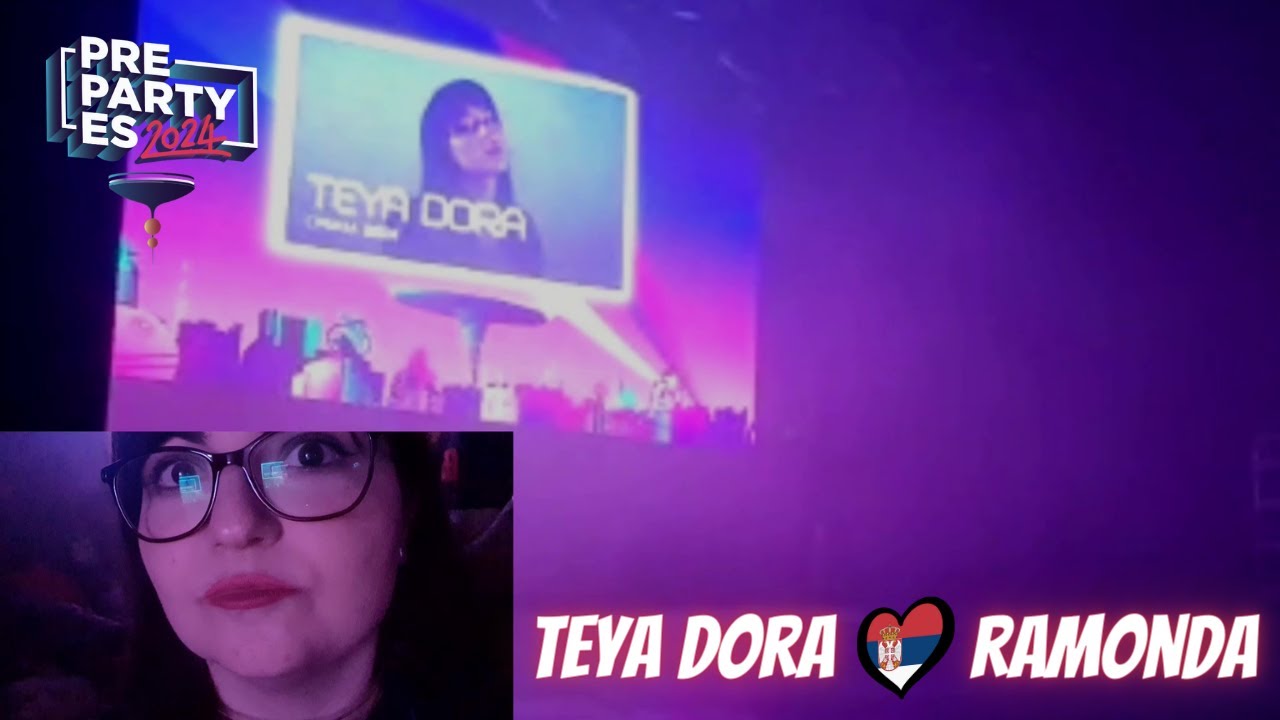 Teya Dora - Ramonda | Serbia 🇷🇸 PrePartyES 2024 | REACCIÓN EN VIVO ...