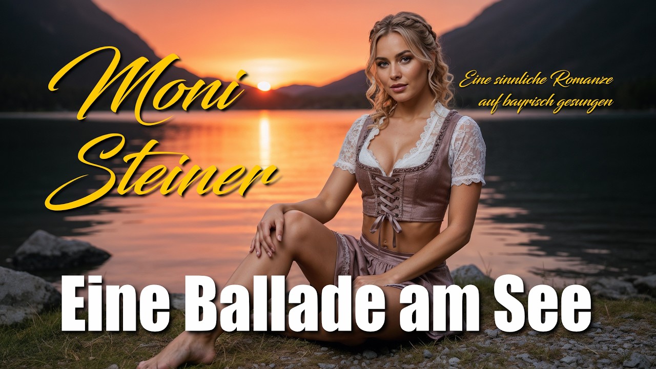 Eine Ballade am See, gesungen von Moni Steiner- wie immer im bayerischen Dialekt.