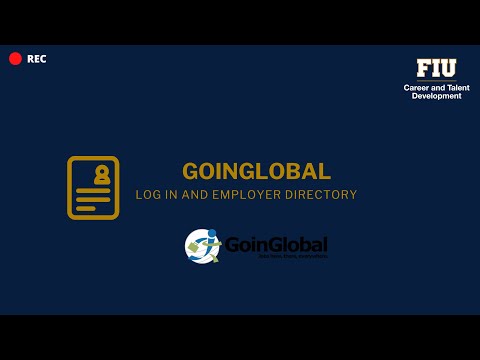 GoinGlobal: Log In & Employer Directory
