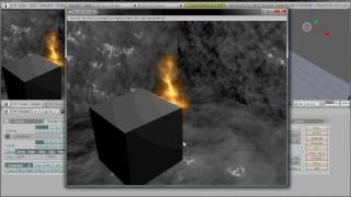 Nion's Blender Tutorial: Fire pt. 3/4 Adding a Geometry Layer