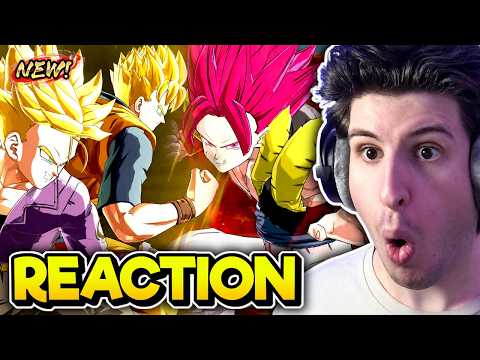 NEW LEGEND SHALLET & GOHAN/TRUNKS REACTION IN DRAGON BALL LEGENDS