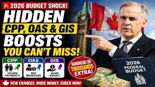 💰 2026 Budget SHOCK: Hidden CPP, OAS & GIS Boosts You Can’t Miss! Net Worth