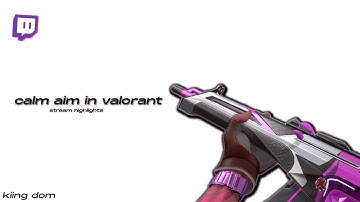 calm aim mfs in valorant be like... (4K)
