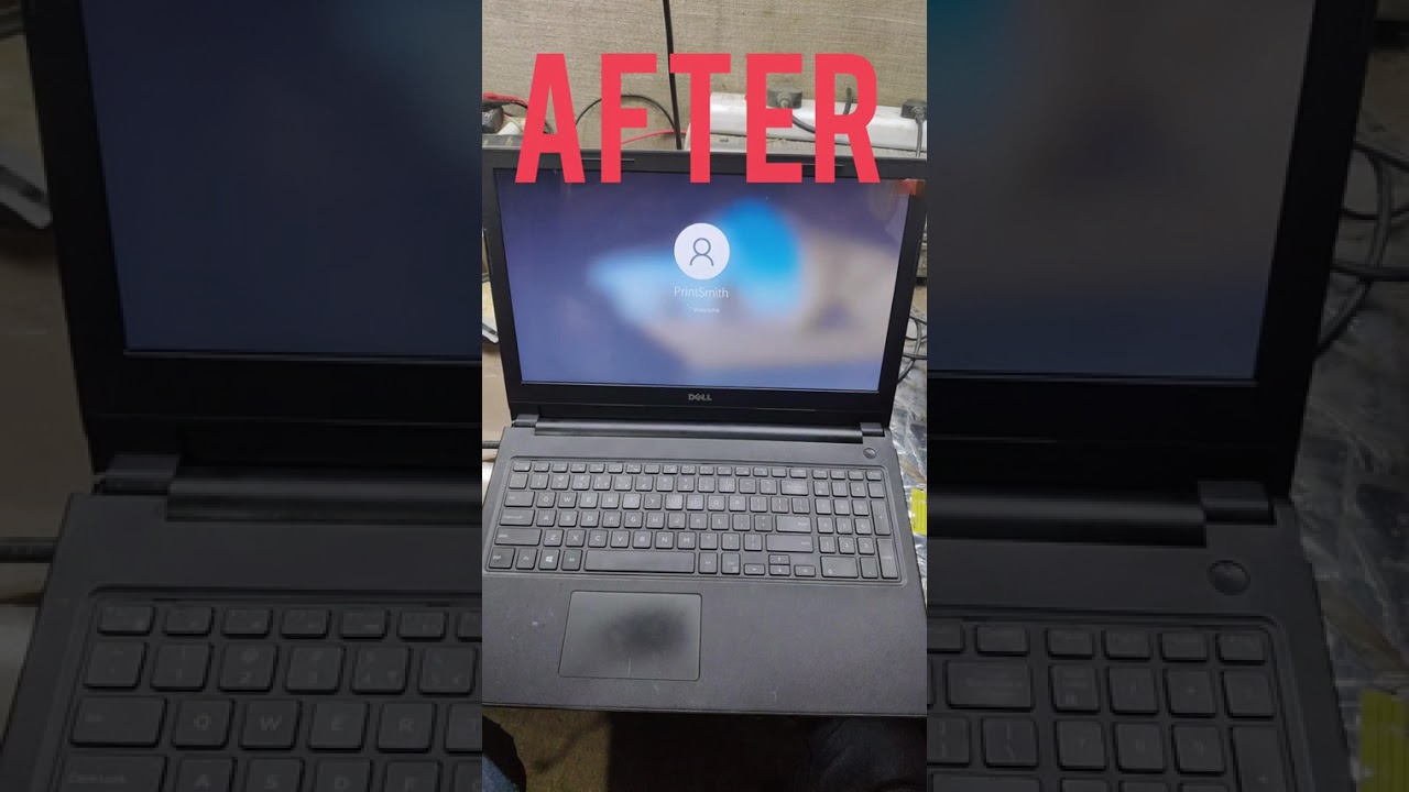 ✅ Dell Laptop Screen Color Issue Fixed | New Display Replace 