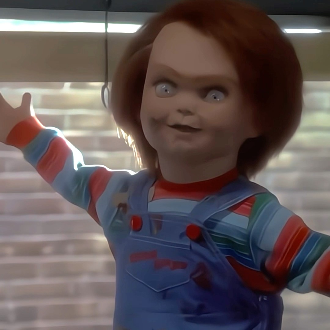 CHUCKY ASSUSTOU O HOMEM #shorts
