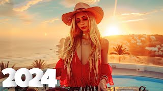 Sun-kissed Summer Lounge 2024 🌅 Top Chillout House Tunes for Summer Relaxation 🎵 Beach Party Vibes