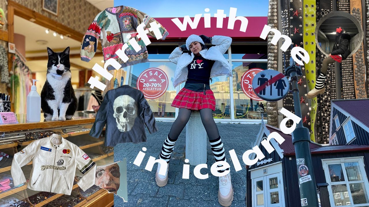 Thrift with me spending over 300 at thrift stores in iceland