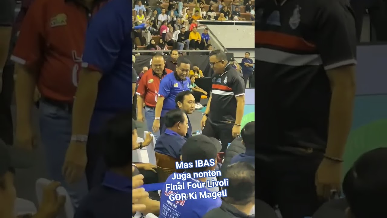 Mas IBAS juga di GOR Ki Mageti, Magetan. Nonton Final Four Livoli  2025